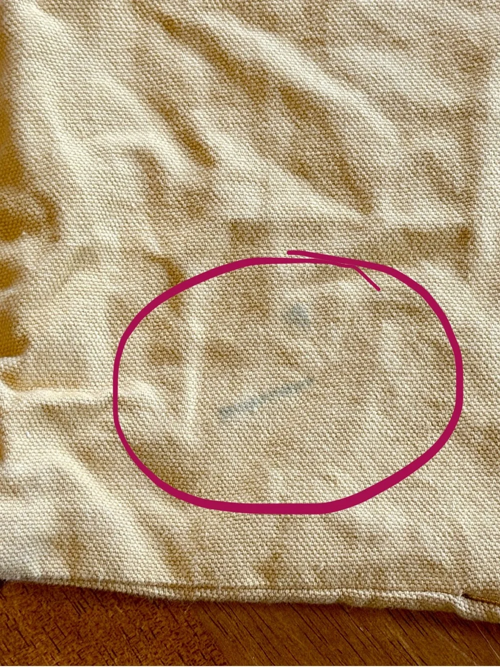 Rae Dunn Canvas Mustard Yellow 'BE KIND' Embroidered Pillowcase